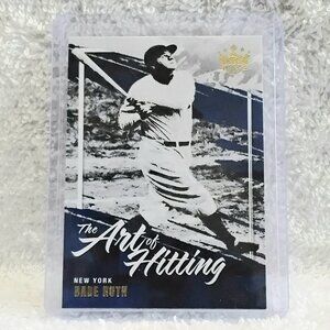 5/$20 Mint 2022 Diamond Kings Babe Ruth Blue The Art of Hitting MLB Card AH-8!!
